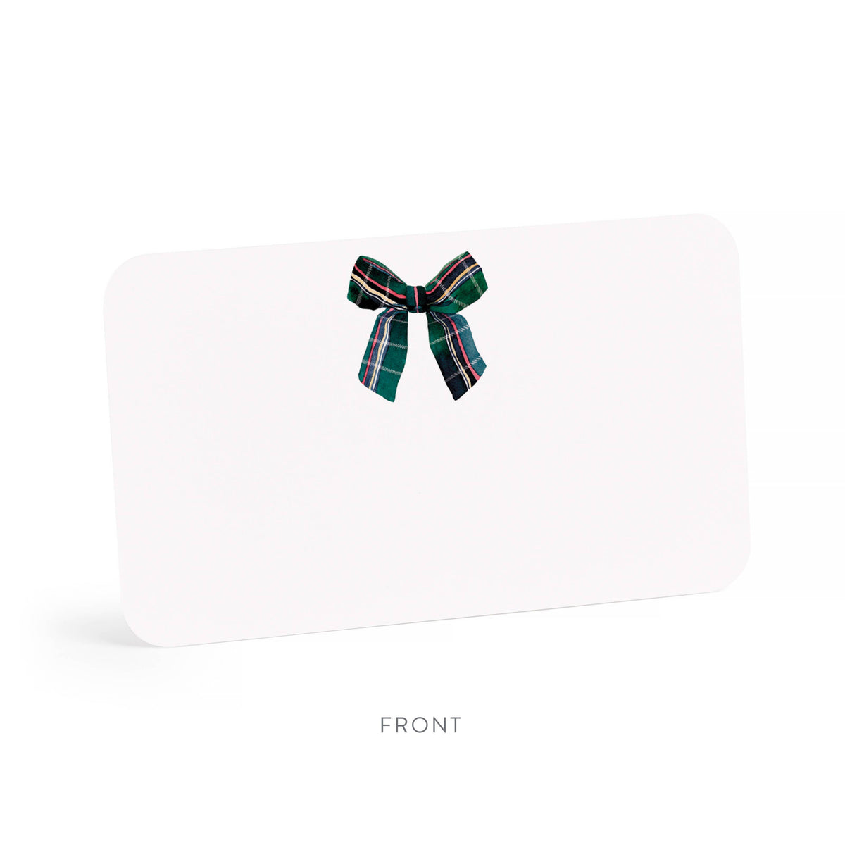 Little Notes - Plaid Bow