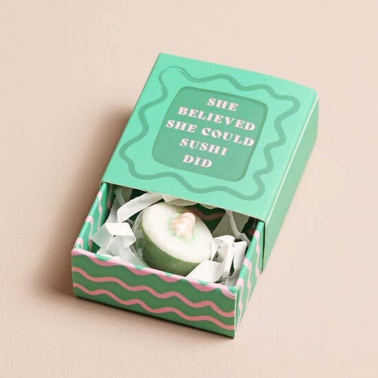 Tiny Matchbox Ceramic Tokens: Robin