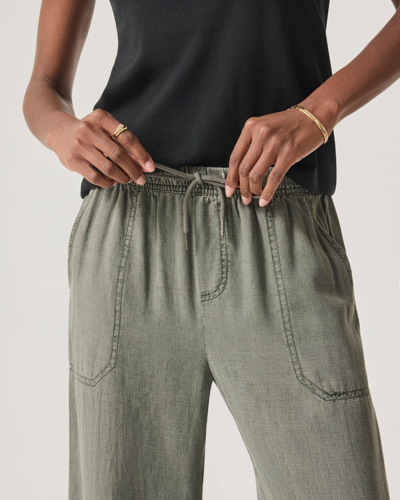 Splendid Angie Crop Wide Leg Pant