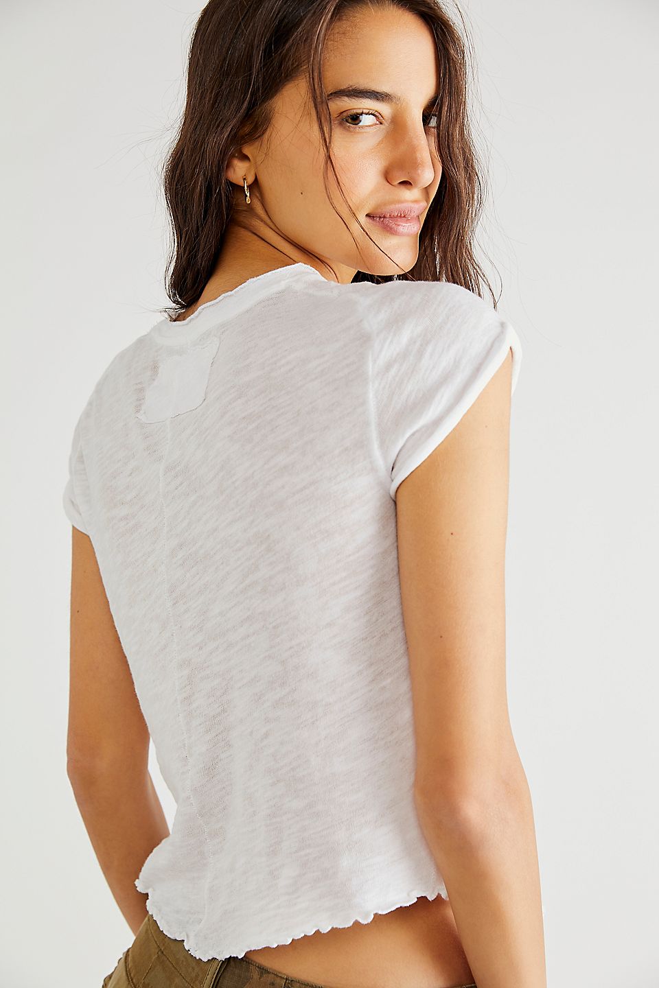 Baby Tee - White