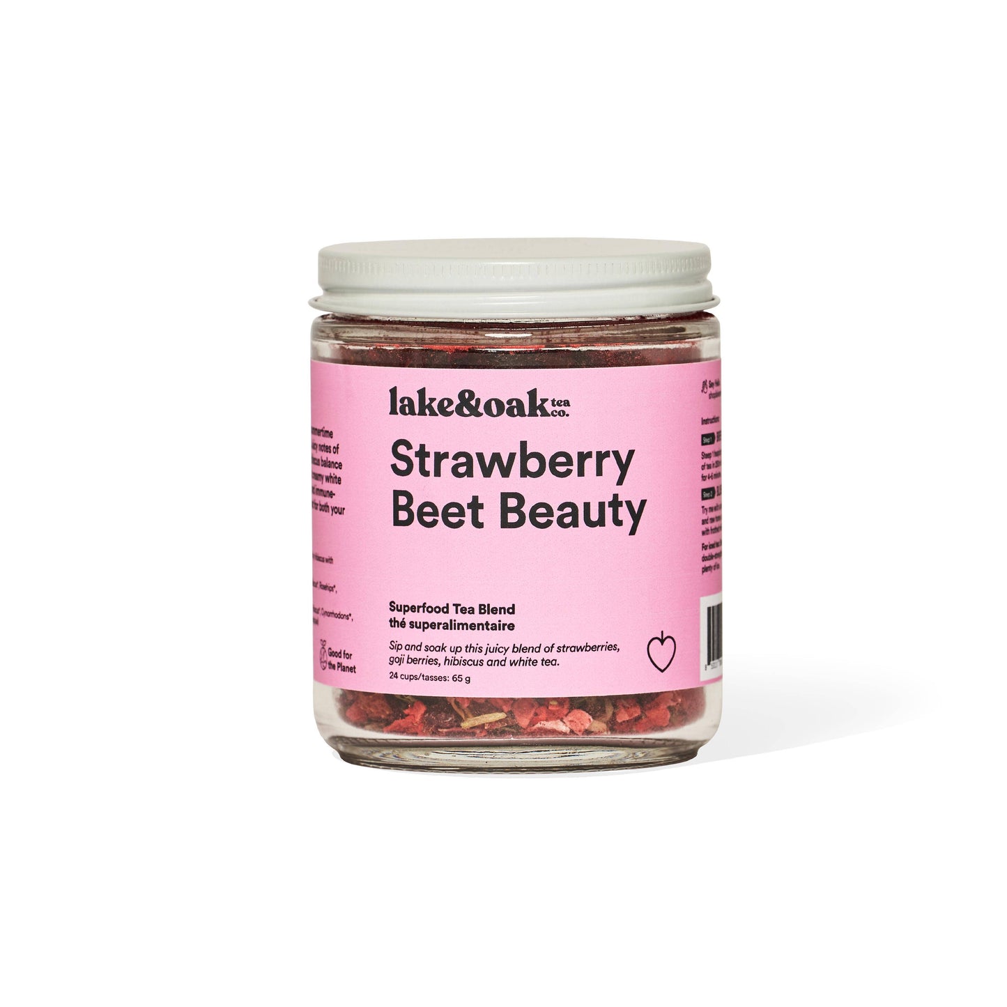 Strawberry Beet Beauty - Superfood Tea Blend