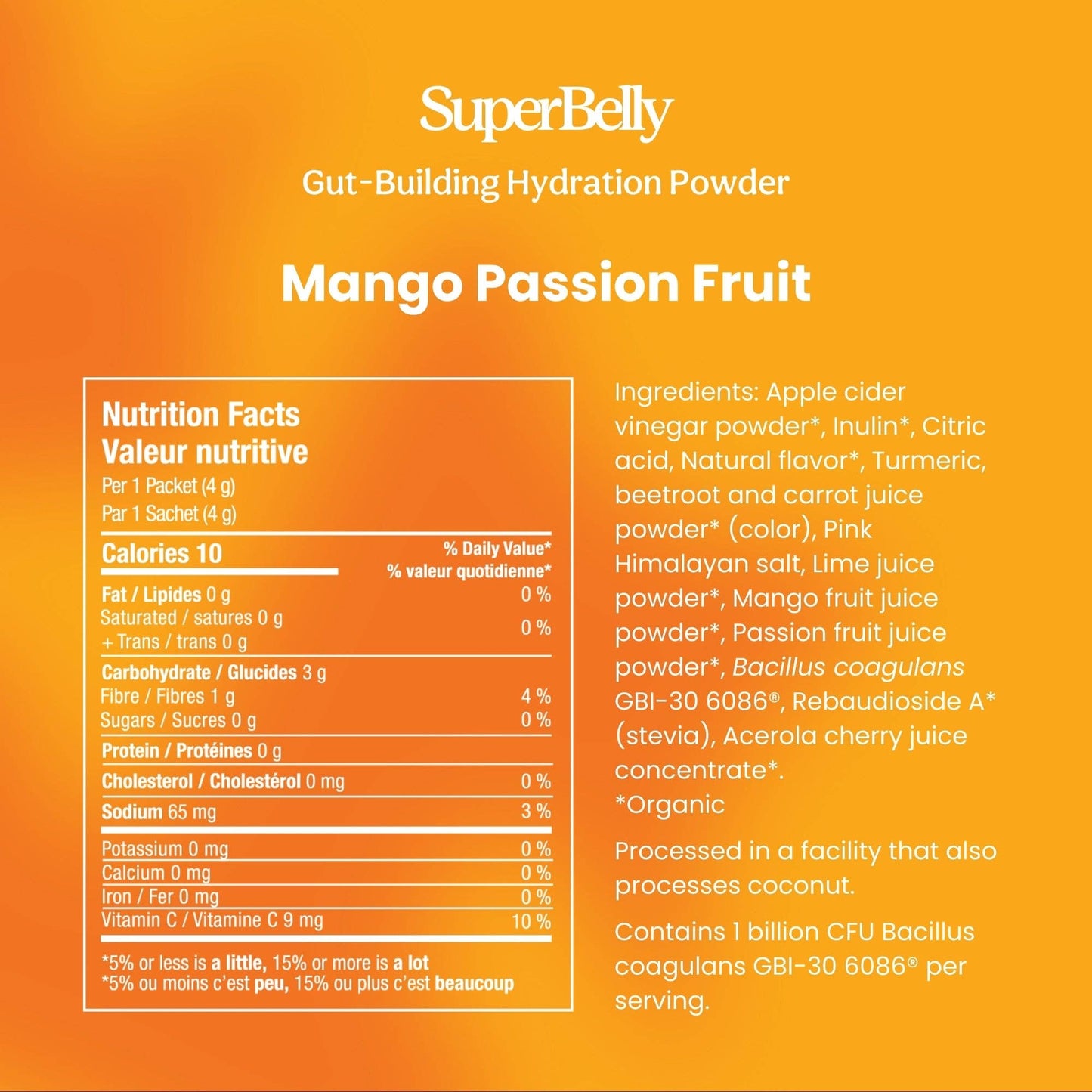 Blume - Hydration & Gut Mix - Mango Passionfruit