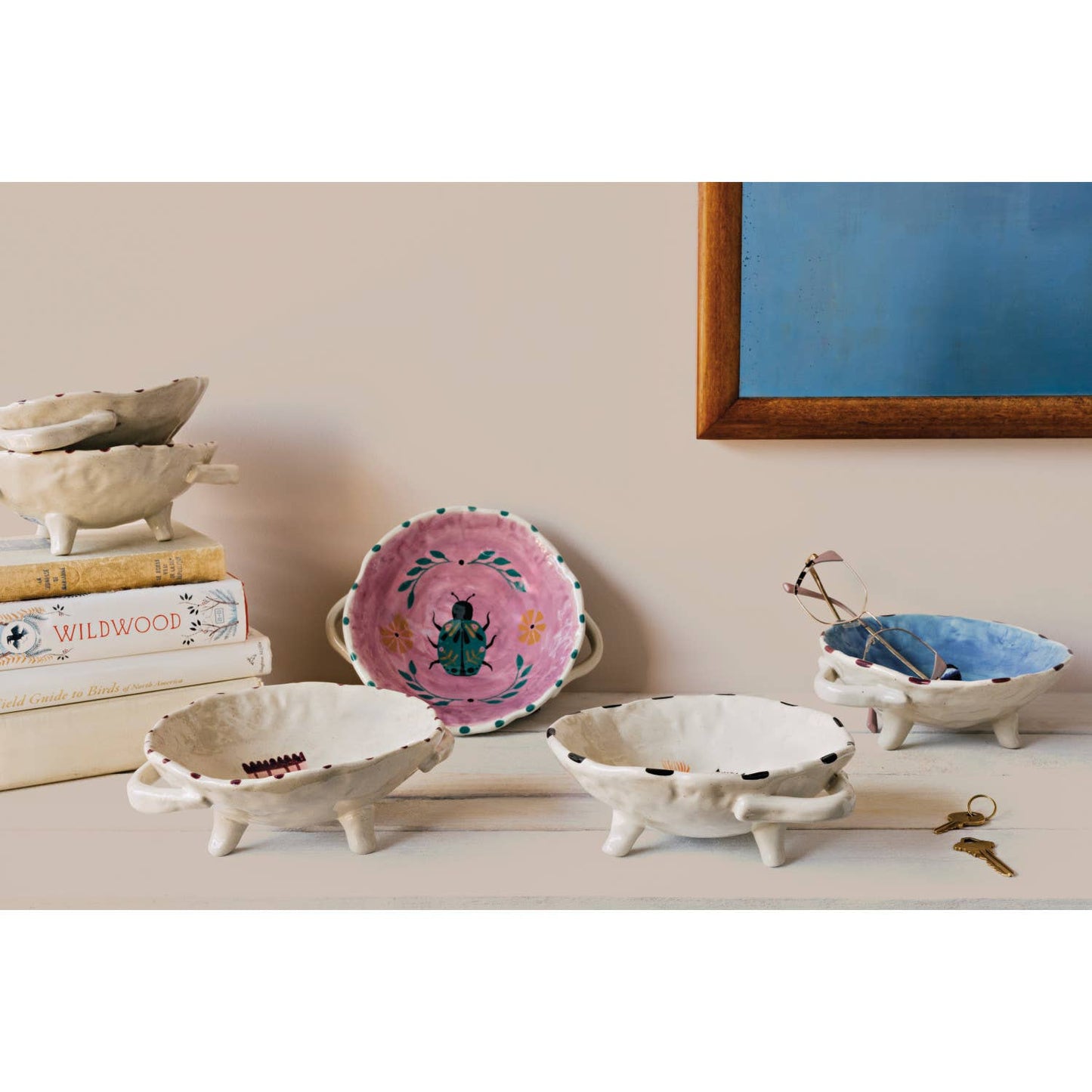 Venus Footed Bowl