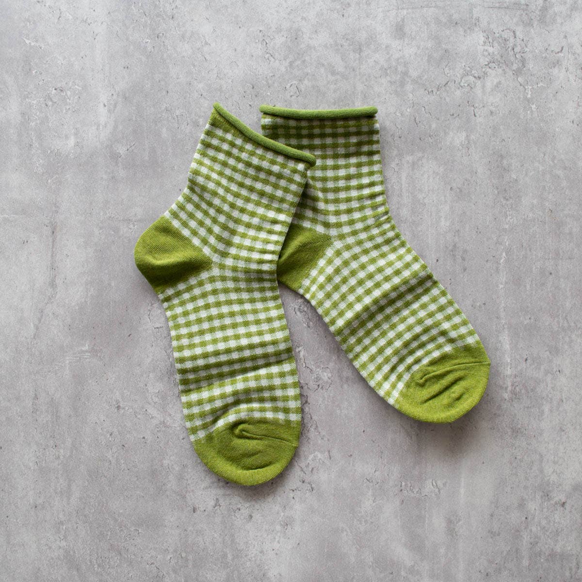 Picnic Mid Crew Socks: Mauve