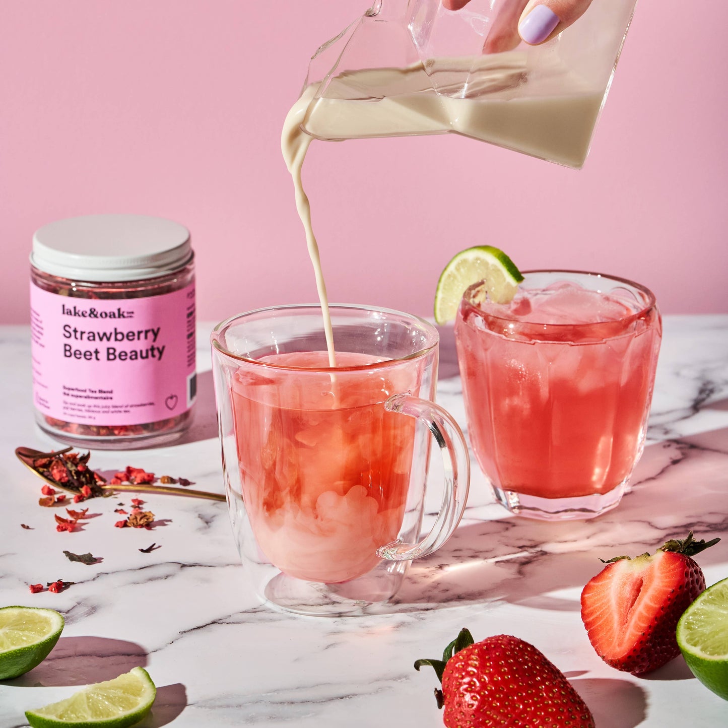 Strawberry Beet Beauty - Superfood Tea Blend