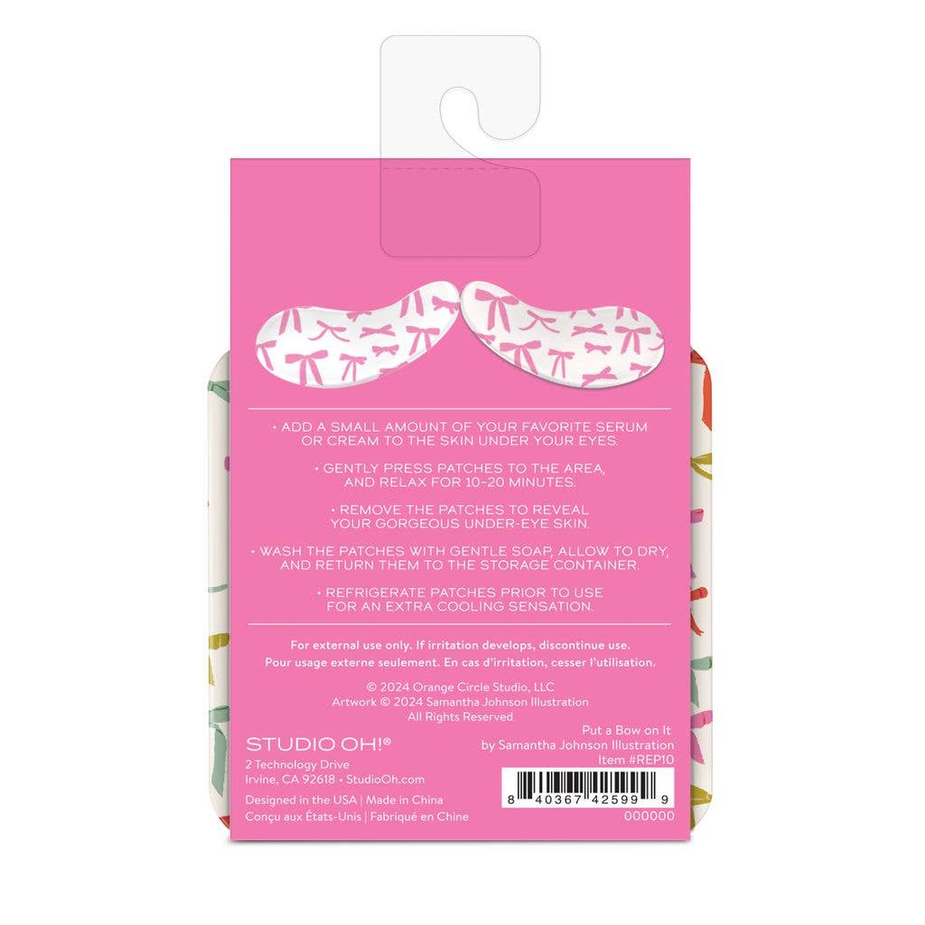 Reusable Under-Eye Patches - Put a Bow on It