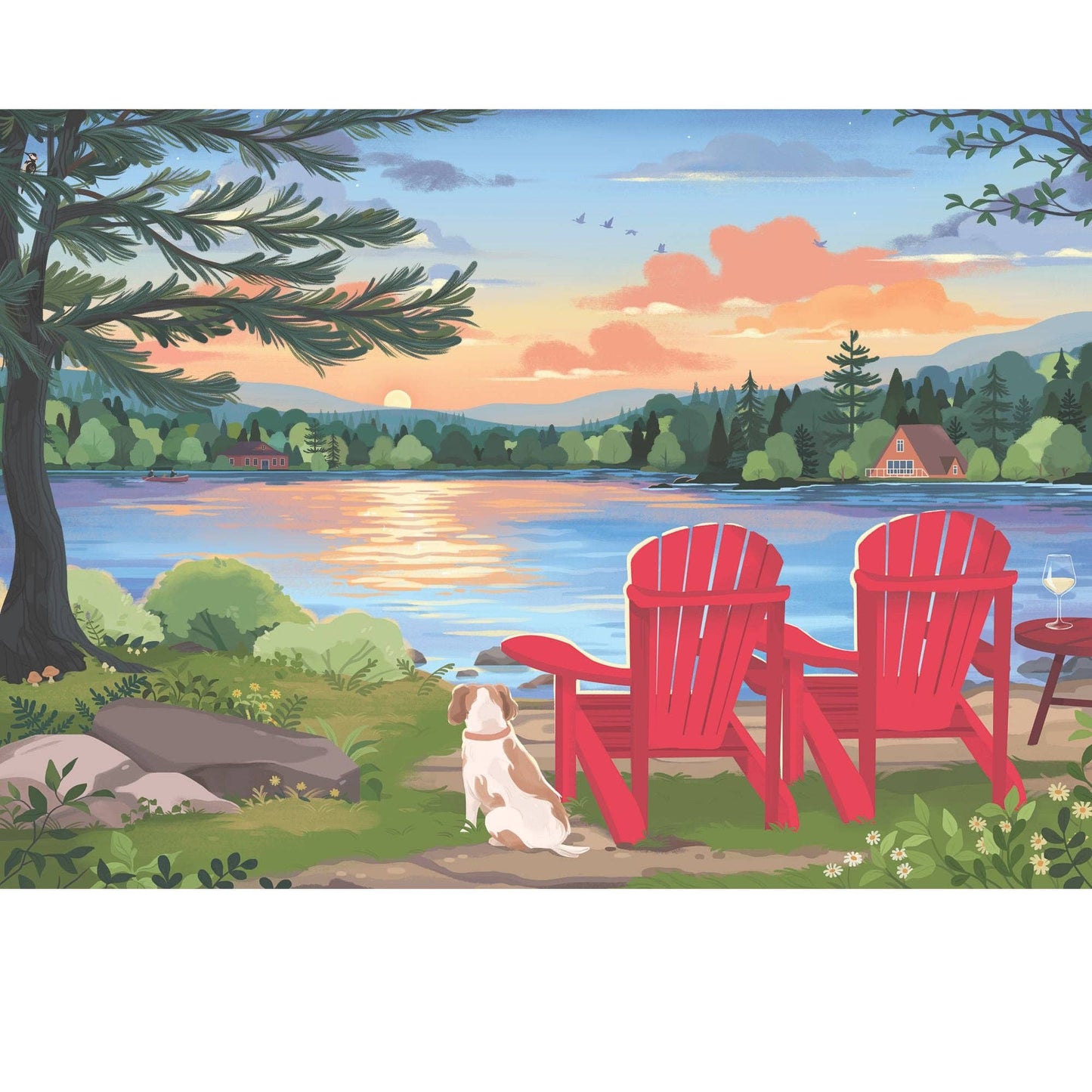 Cottage Country l 500-Piece Puzzle | Designed in Ontario