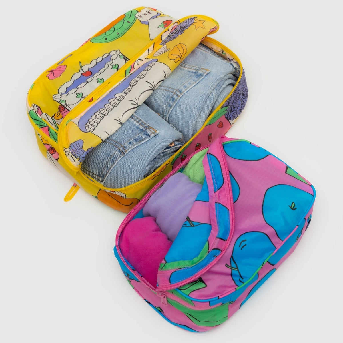 Packing Cube Set - Apples & Bananas, Patisserie