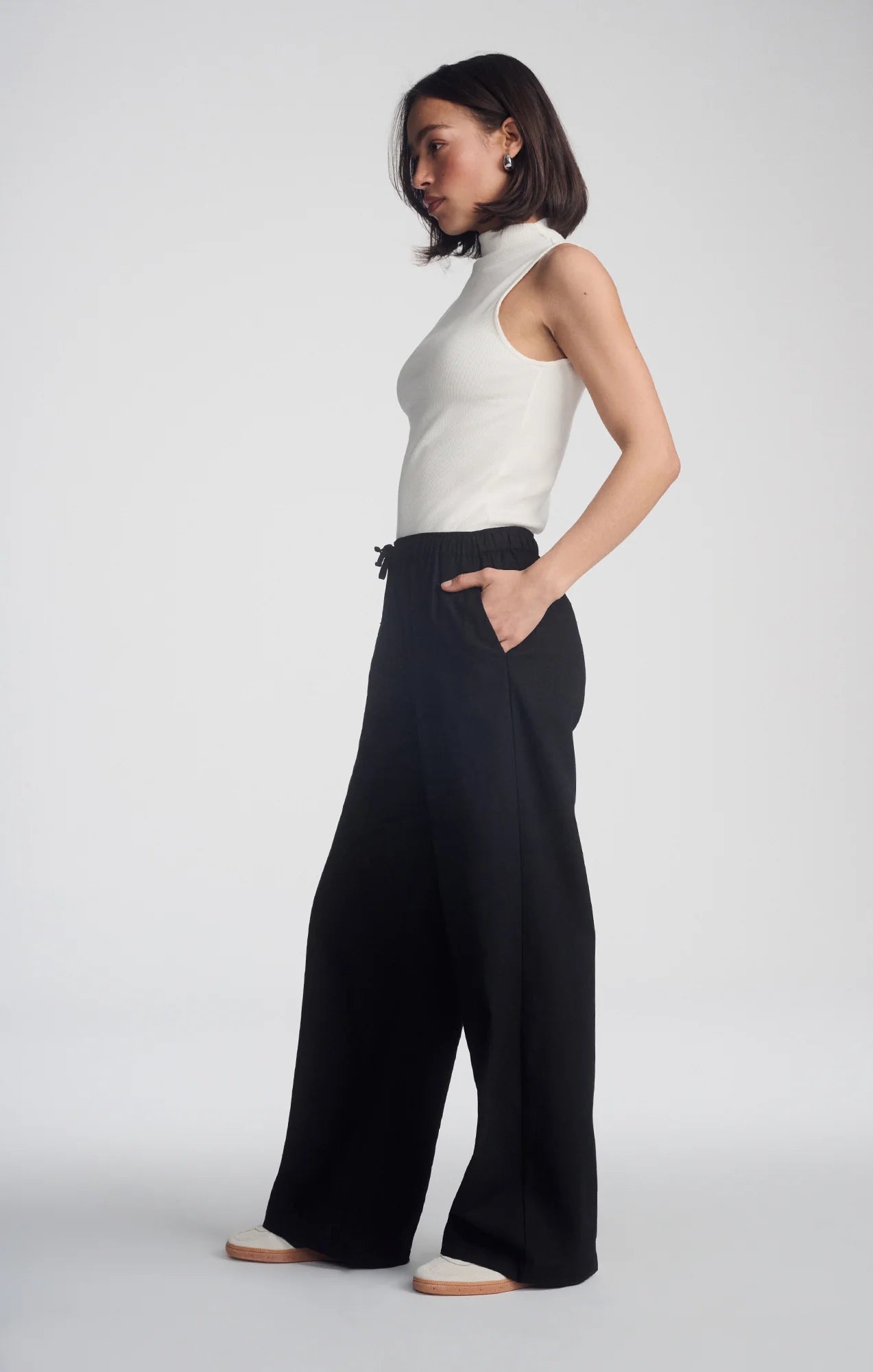 Mavi Woven Straight Leg Pant
