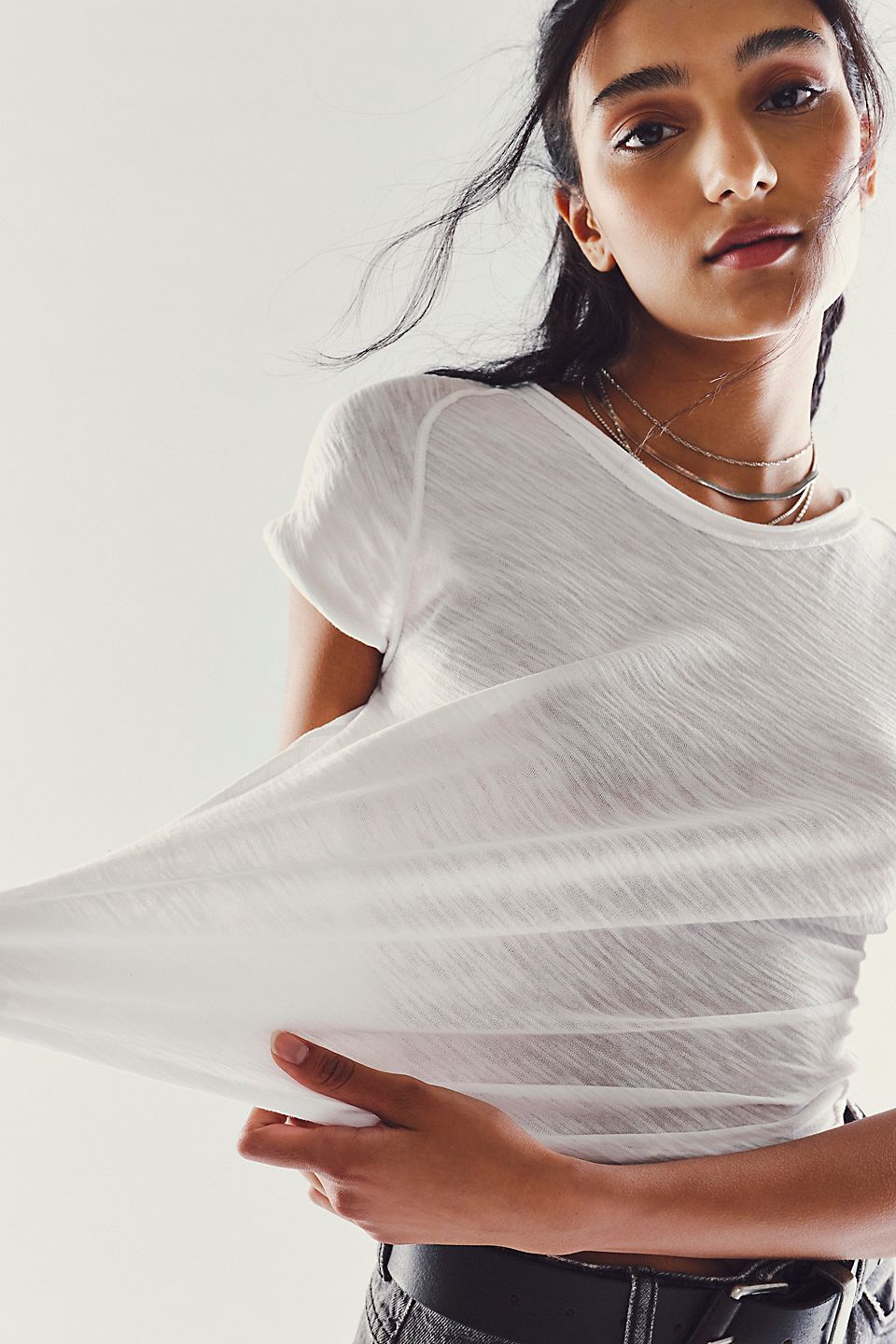Baby Tee - White