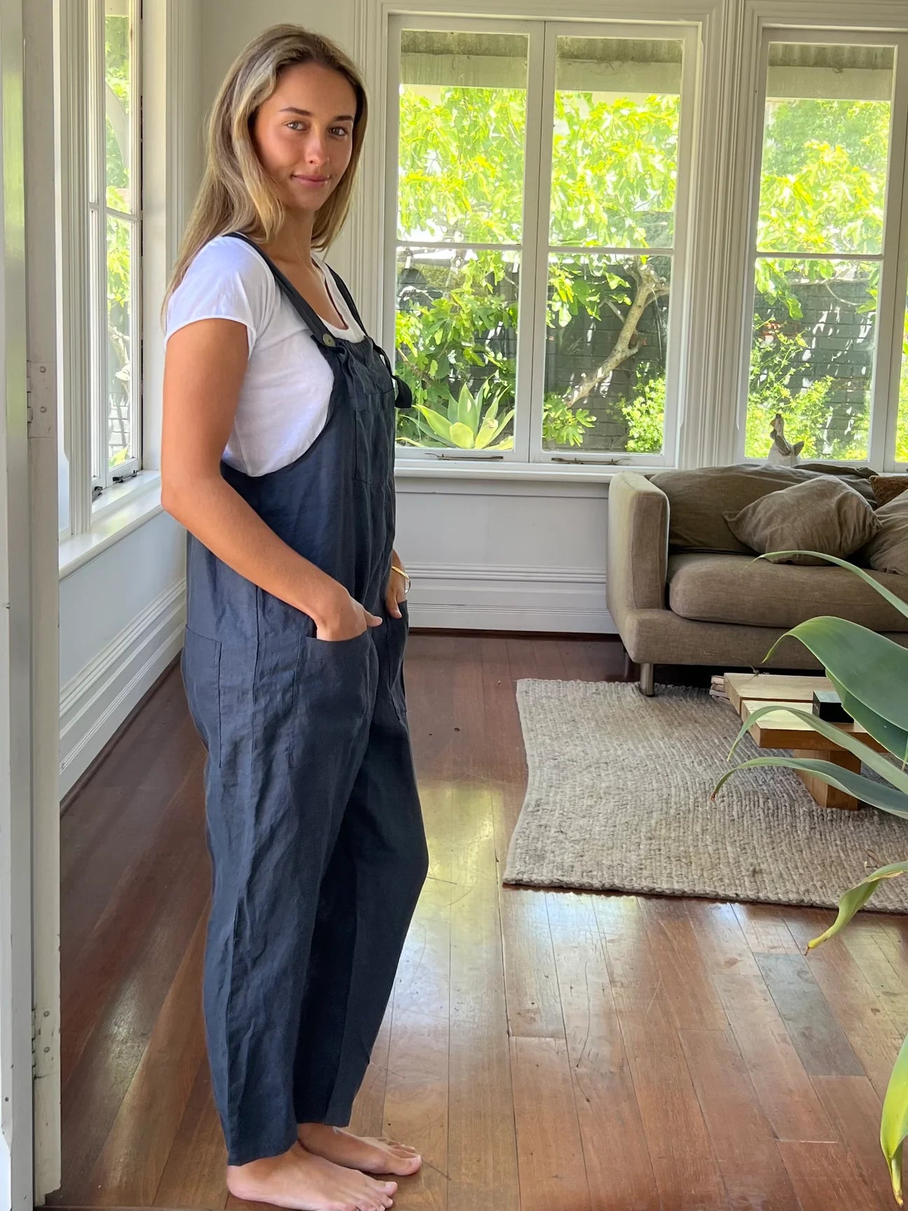 Frockk Linen Overalls