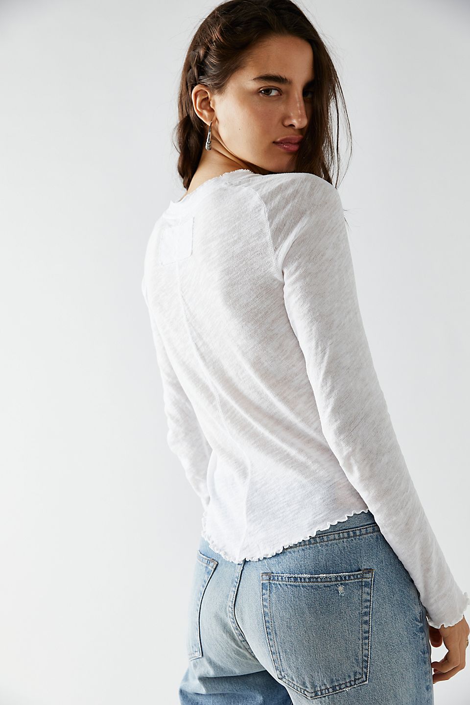 Be My Baby Long sleeve - Ivory