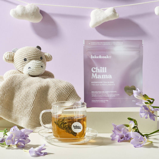 Lake & Oak Tea Co. - Chill Mama - Plant-Based Pyramid Tea Bags