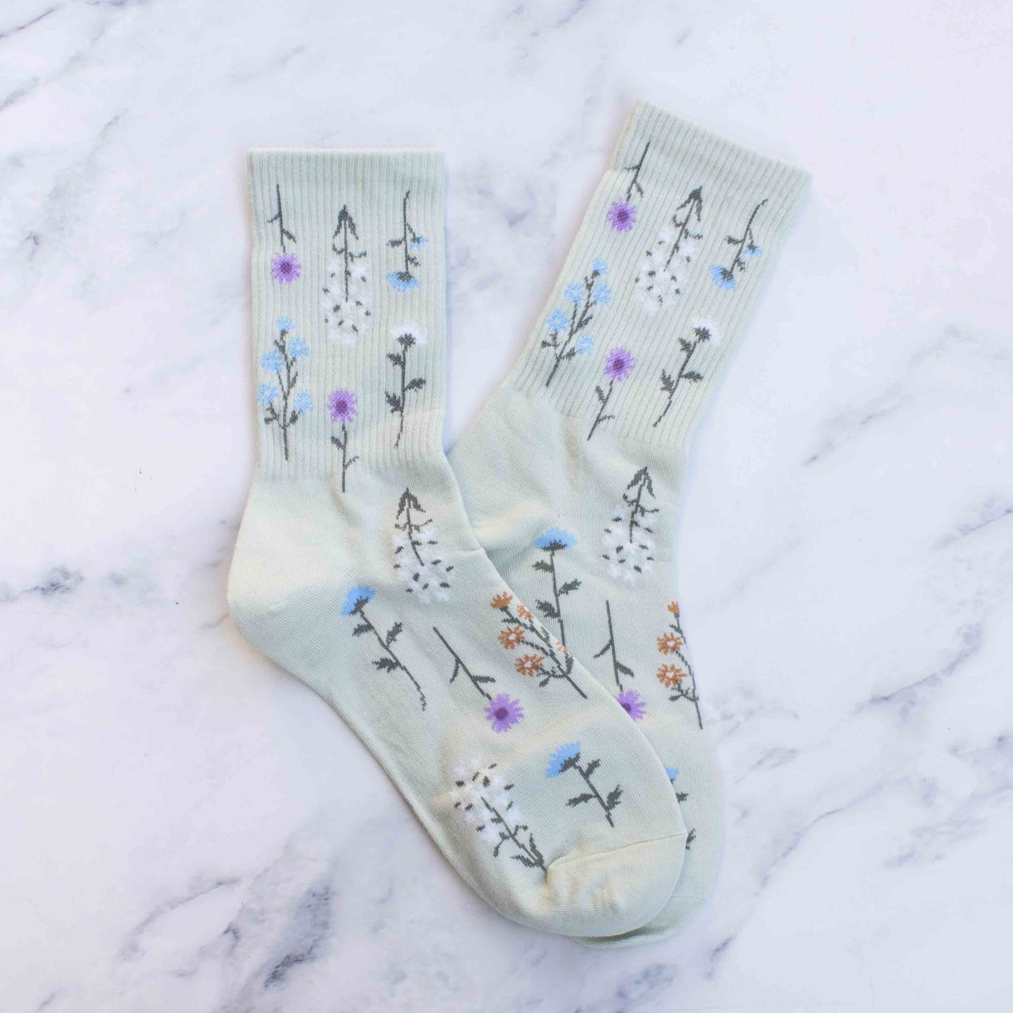 Socks - Women's Botanical Garden - Sage