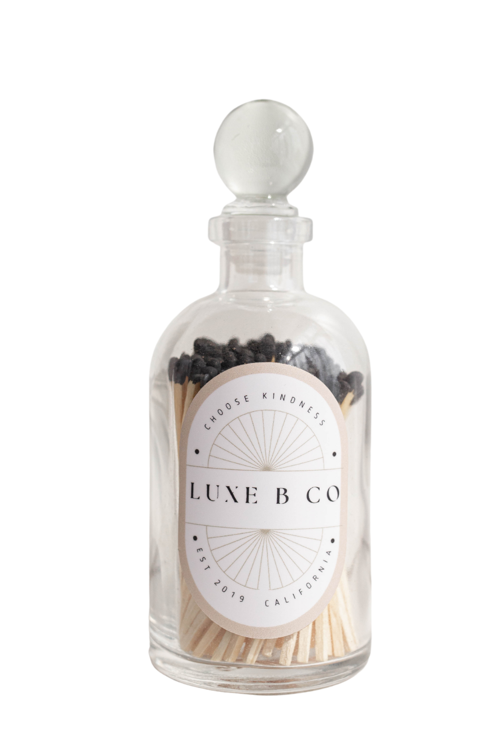 Match Bottles Black by Luxe B Co.