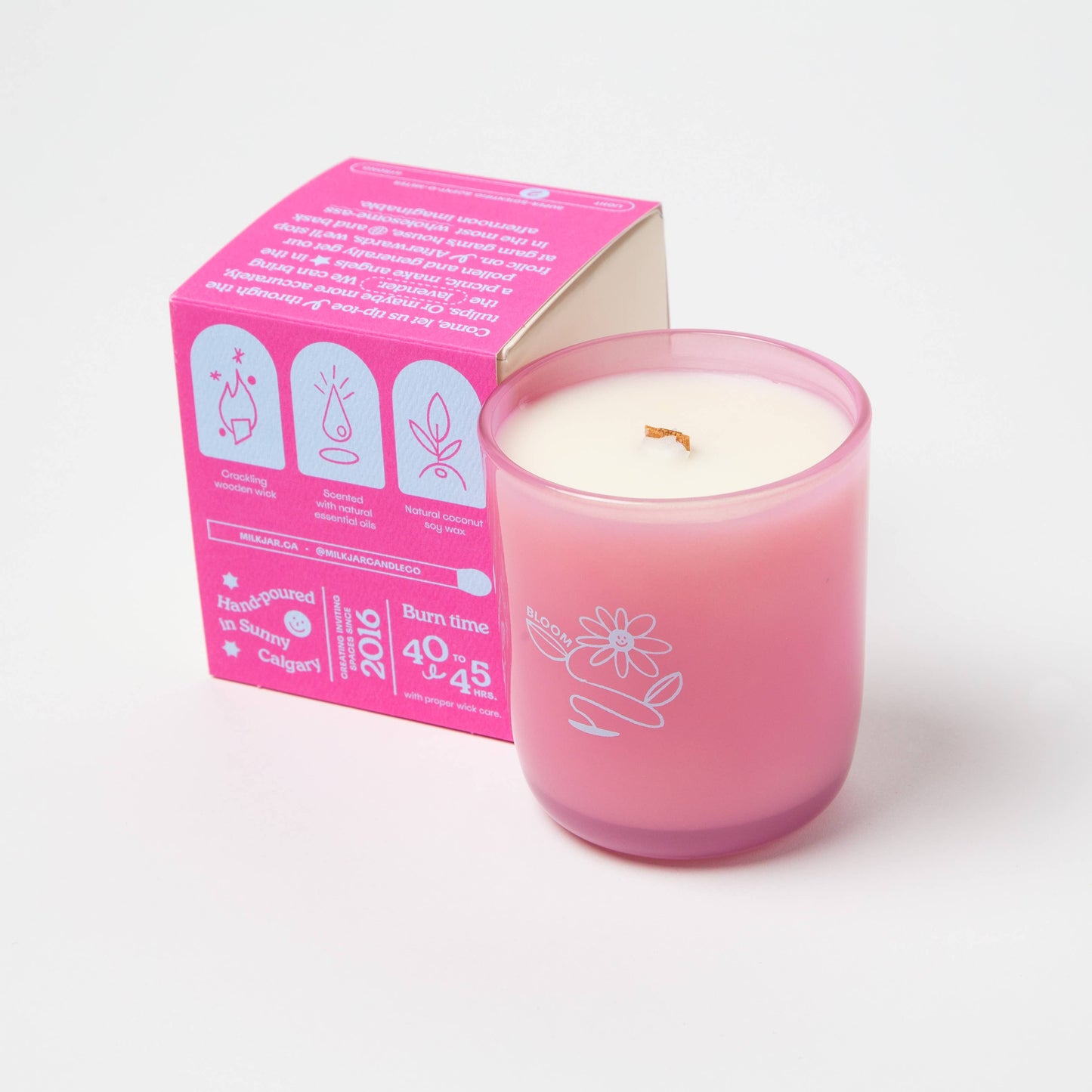 Milkjar Candle Co. - Soy 8 oz Candle - Bloom