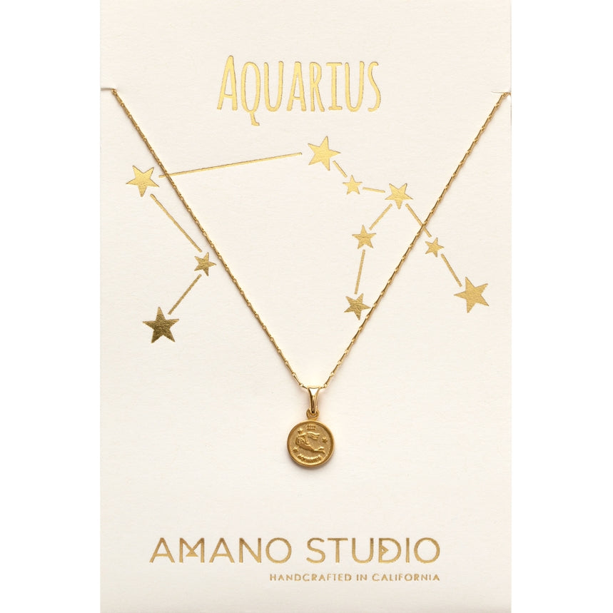 Zodiac Medallion - Aquarius