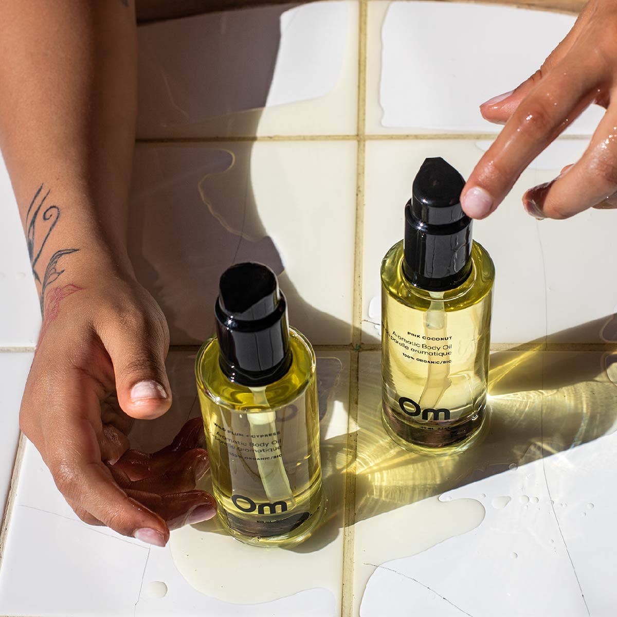 Aromatic Body Oil - Pink Coconut