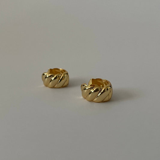 Earrings - Mia Huggies - Gold