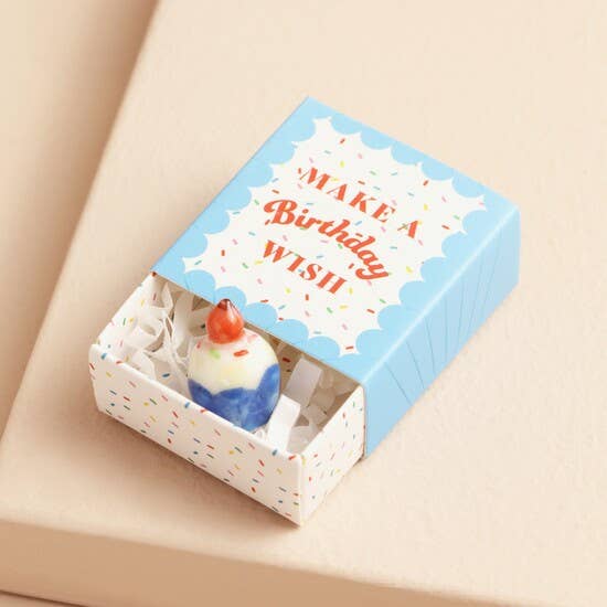 Tiny Matchbox Ceramic Tokens: House