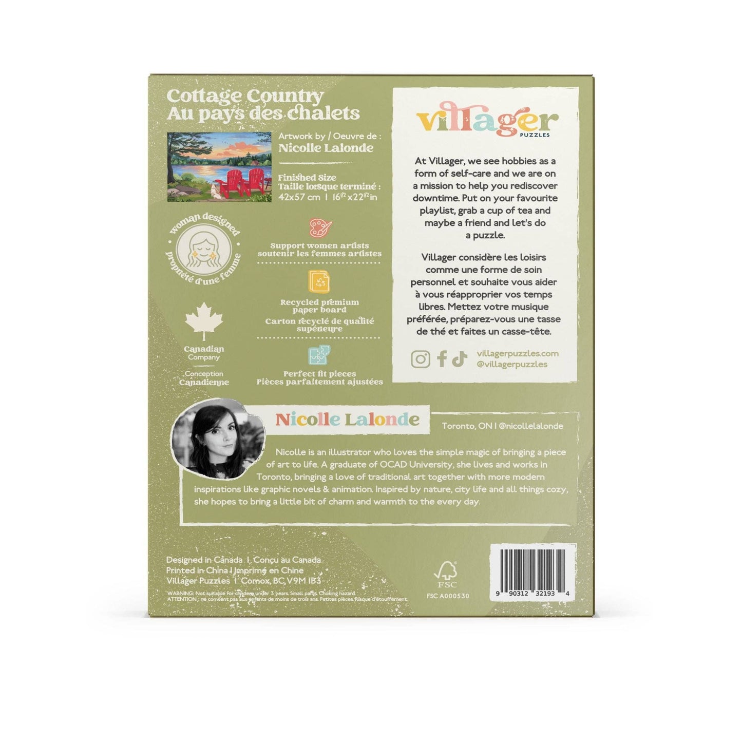 Cottage Country l 500-Piece Puzzle | Designed in Ontario