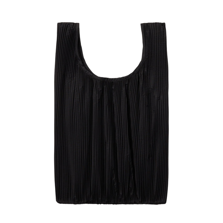 Pleated Baggu - Black