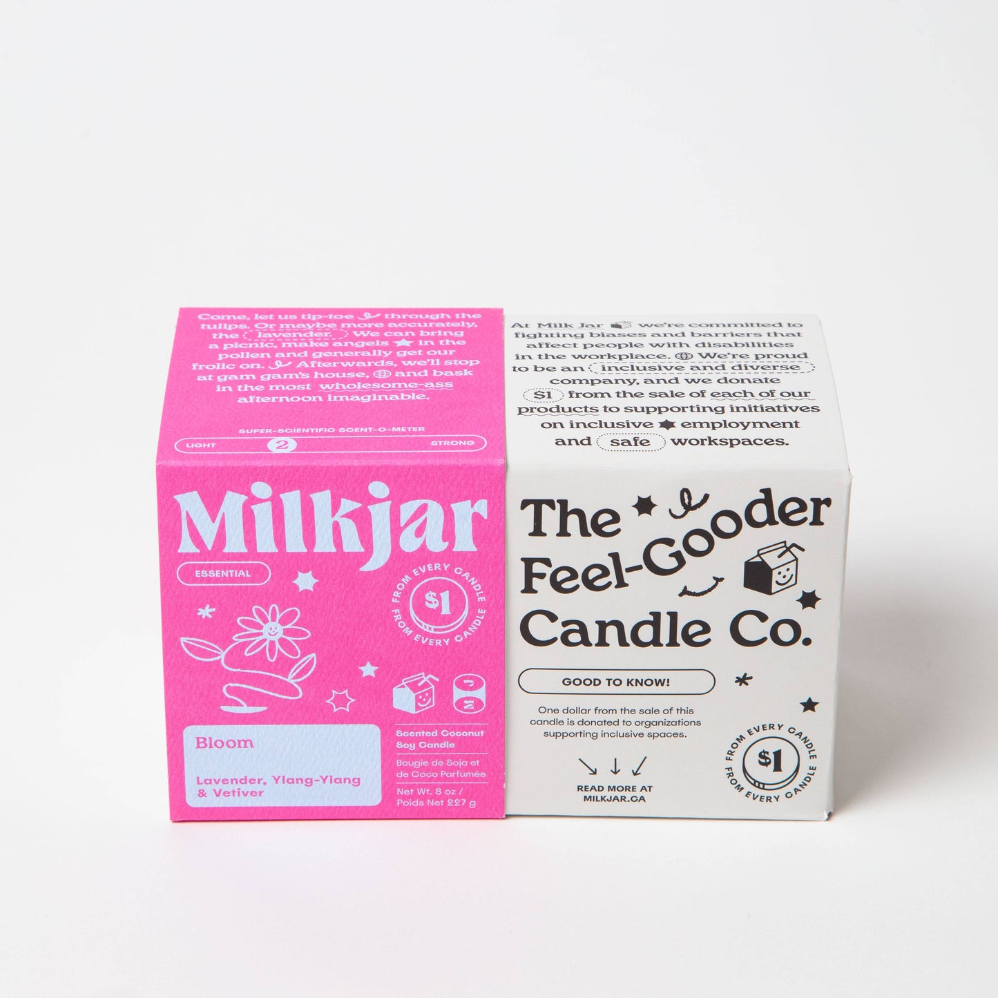 Milkjar Candle Co. - Soy 8 oz Candle - Bloom