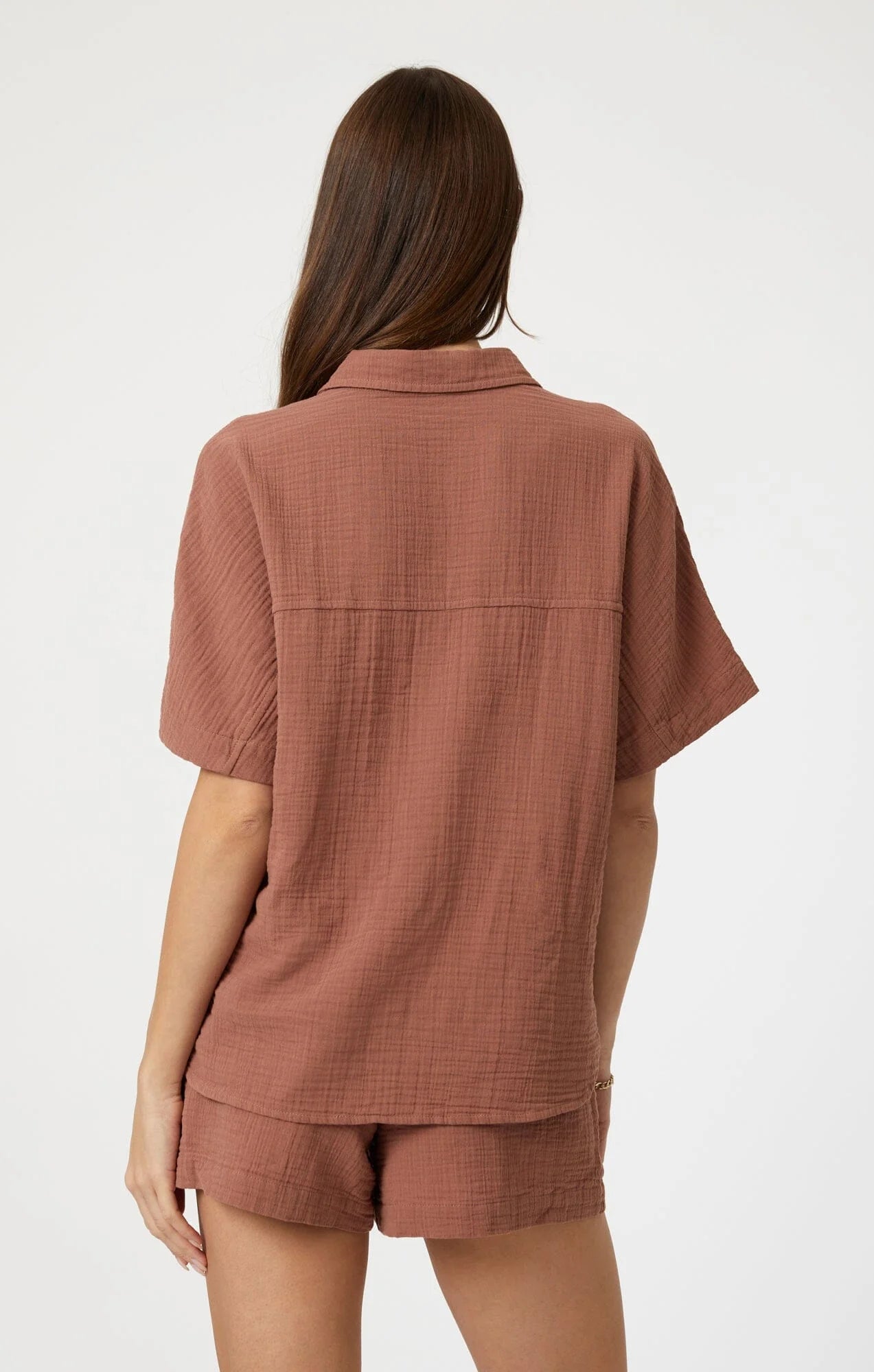 Mavi Gauze Short Sleeve Shirt