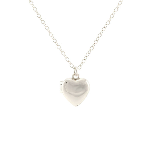 Necklace - Heart Locket | Sterling Silver Chain
