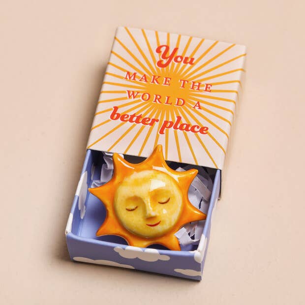 Tiny Matchbox Ceramic Tokens: Dog