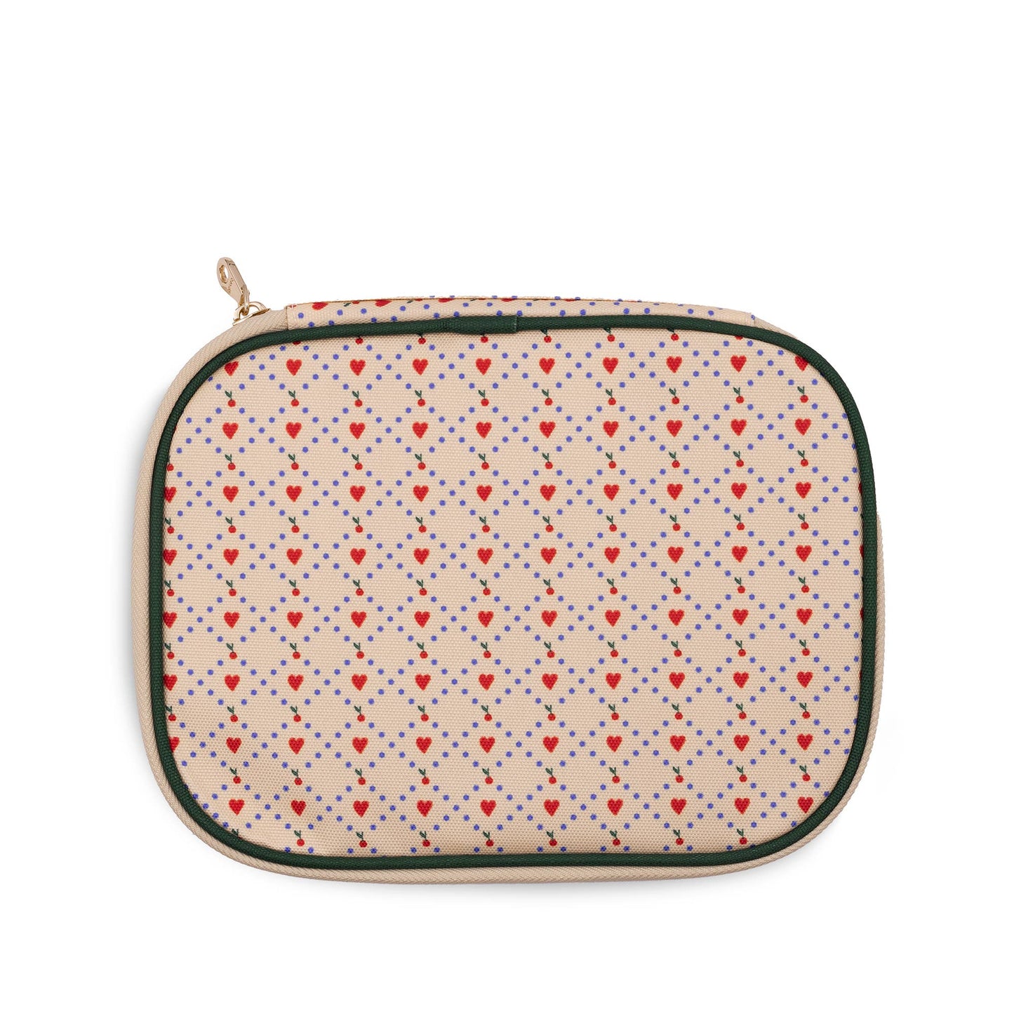 Mobile Tech Pouch, Cherry Hearts