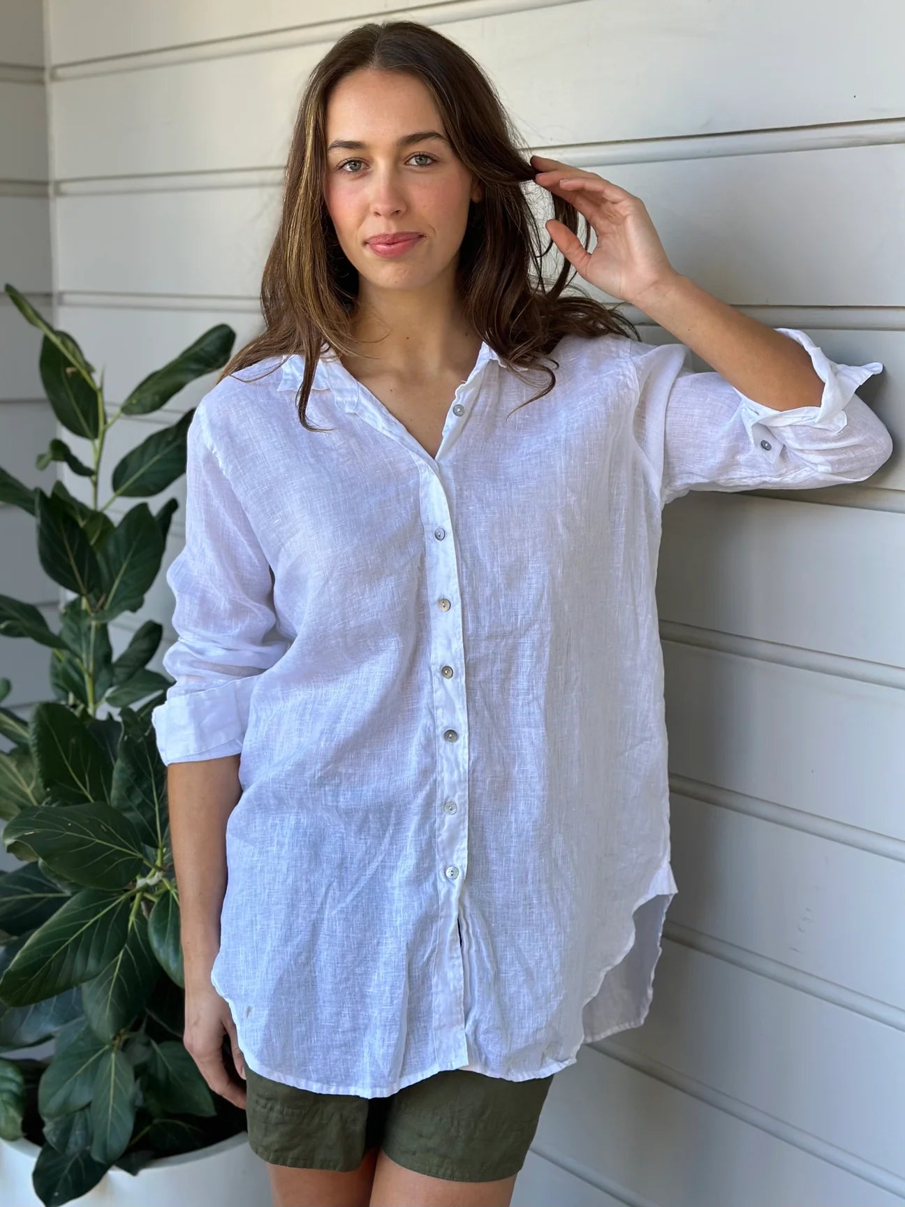 Frockk Skyla linen shirt