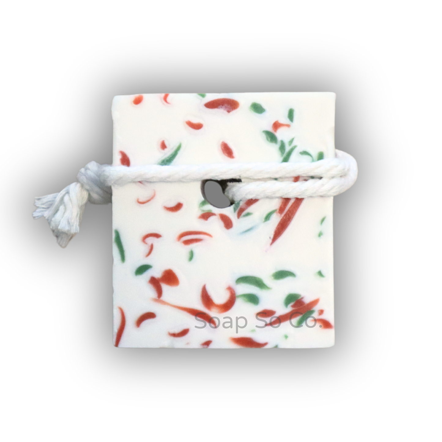 Soap So Co, - Candy Cane (Soap on a Rope)