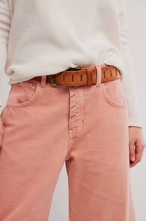 Free People Good Luck Barrel Jean