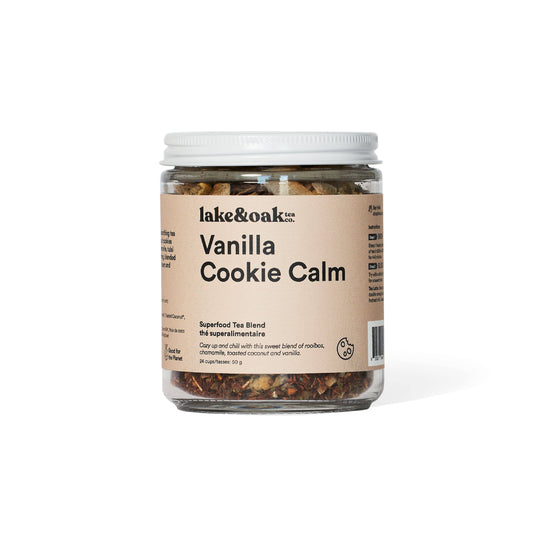 Lake & Oak Tea Co. - Vanilla Cookie Calm - Superfood Tea Blend