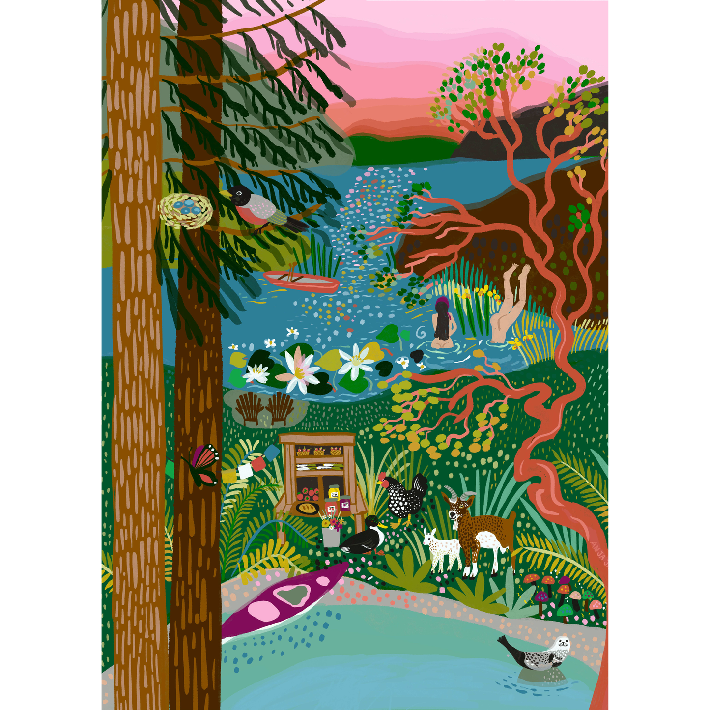Salt Spring Island | 1000-Piece Puzzle | Designed in BC Canada