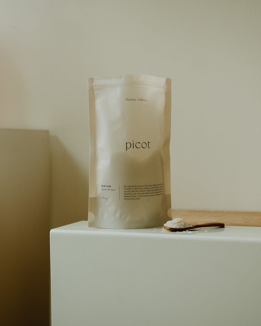 Picot - Bath Soak - Honey Tobacco