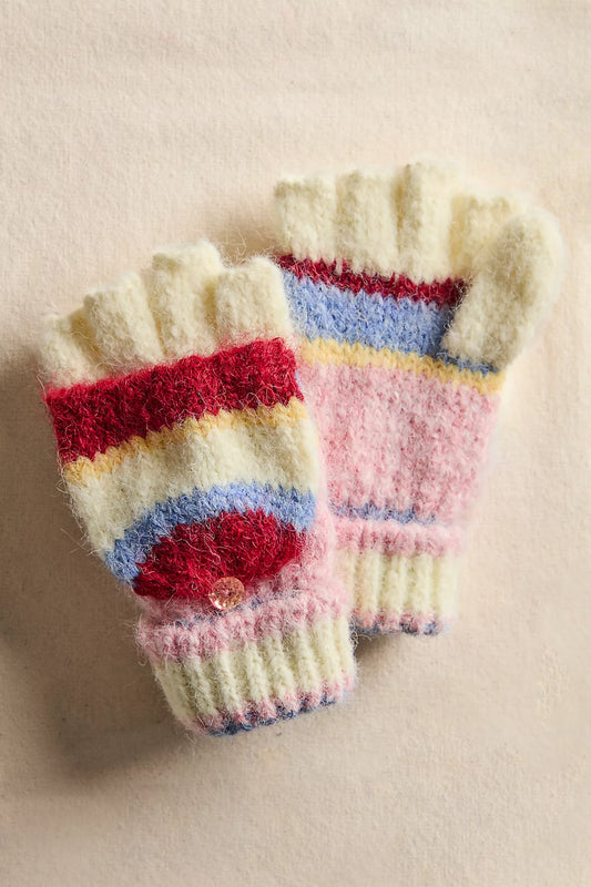 Free People Stripe Gloves