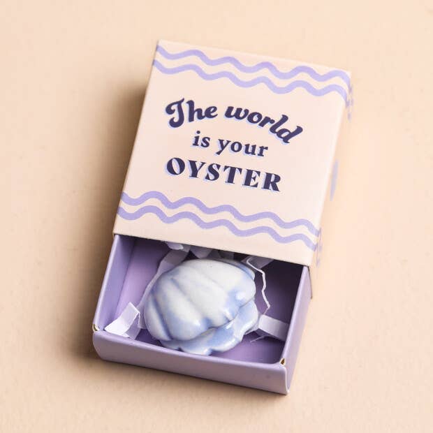 Tiny Matchbox Ceramic Tokens: Bee