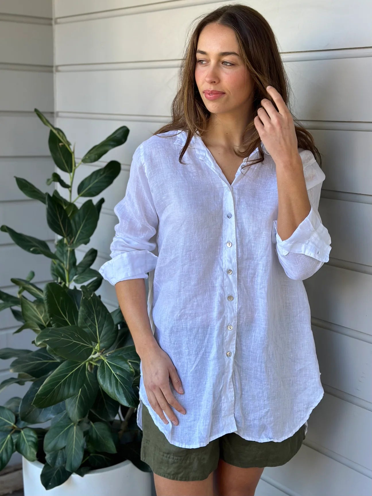 Frockk Skyla linen shirt