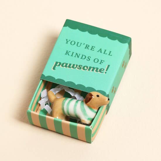 Tiny Matchbox Ceramic Tokens: Angel