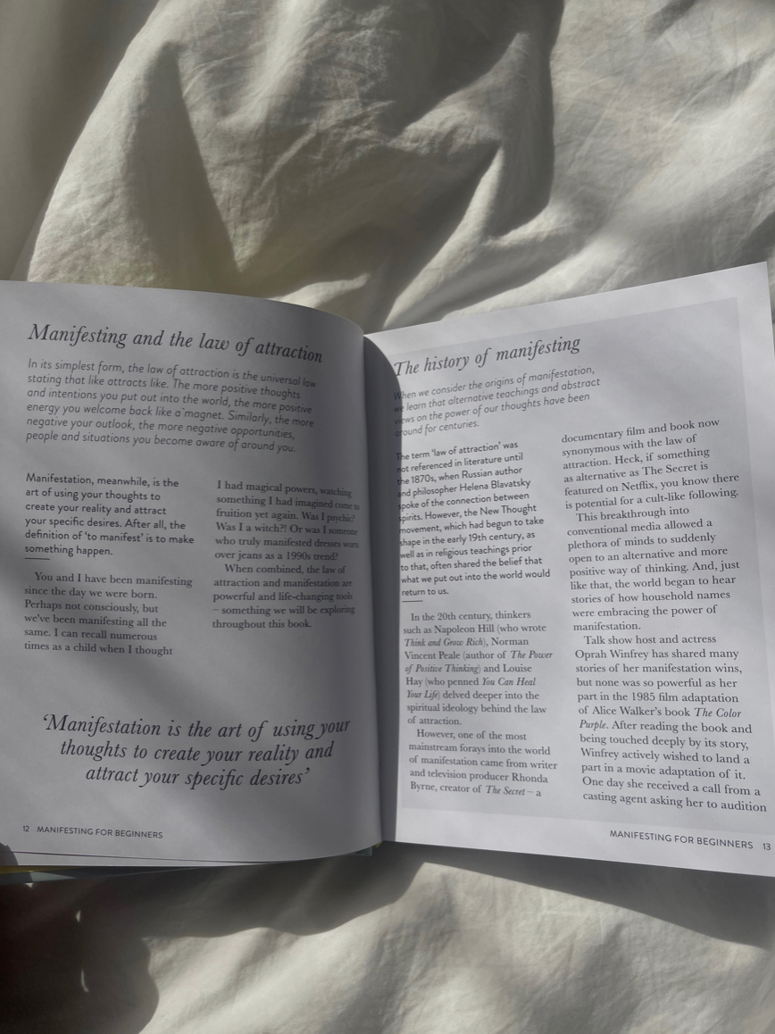 Books - Manifesting For Beginners