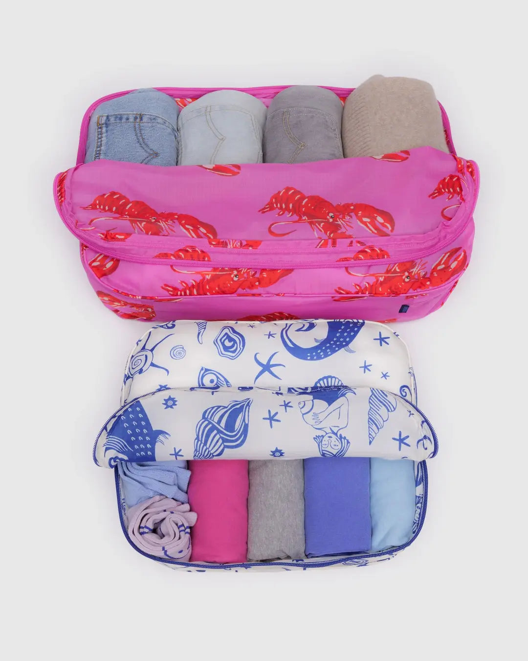 Packing Cube Set - Large - Sea Creatures