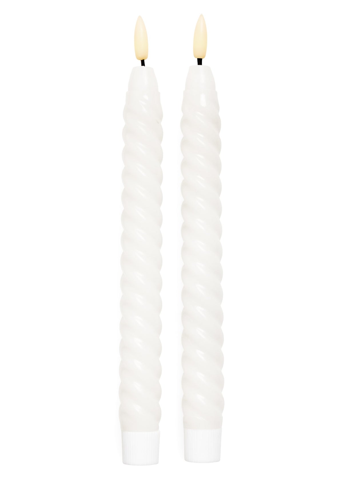LED Taper Candle - Twisted