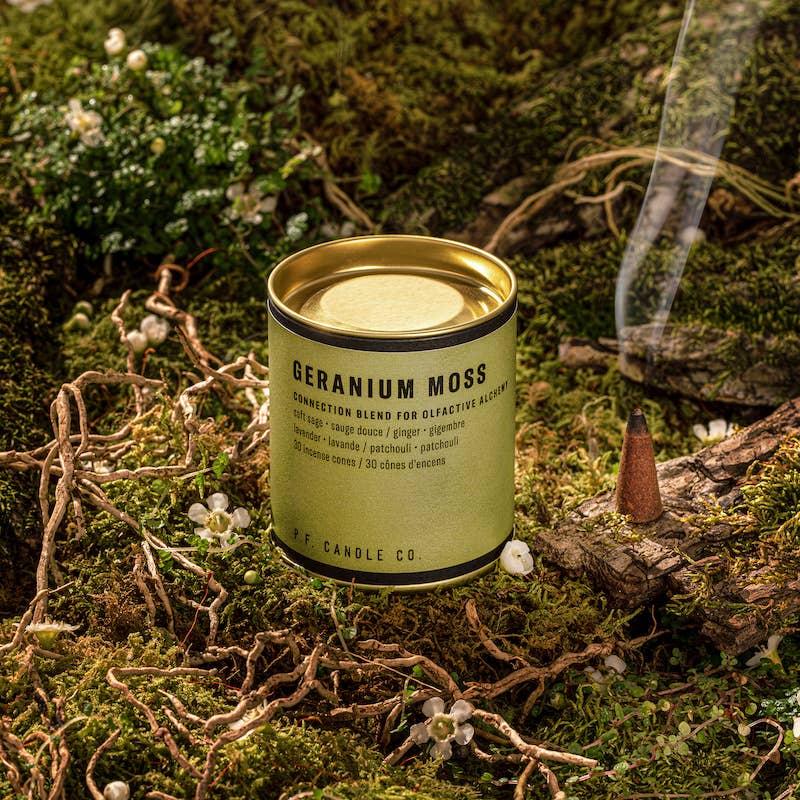 Alchemy - Incense Cones - Geranium Moss