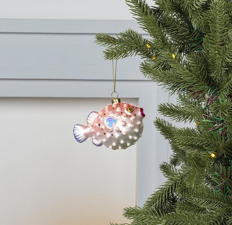 Ornament - Puffer FIsh
