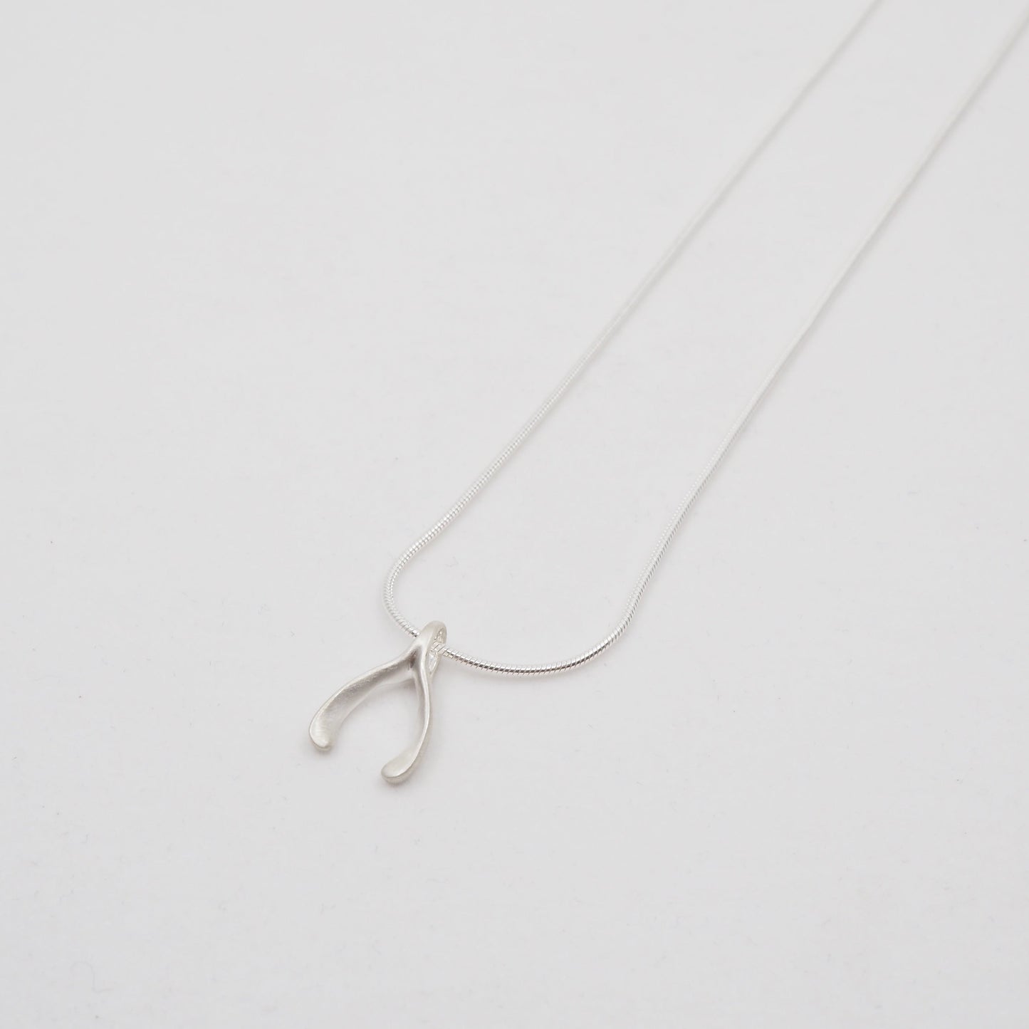 Lisa Fletcher - Sterling Silver Wishbone Necklace