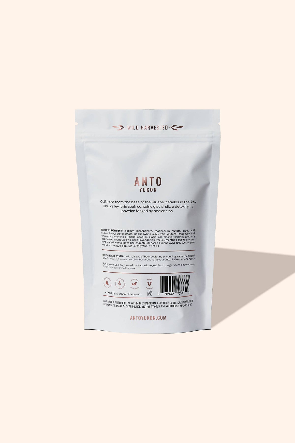 Foaming Glacier Bath Soak: 500 g
