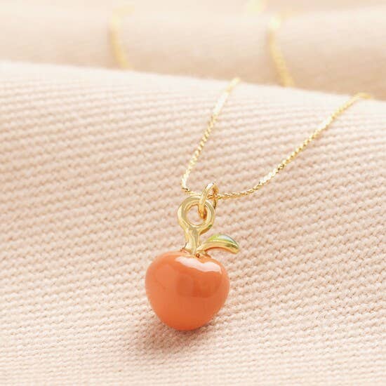 Necklace - Peach Pendant