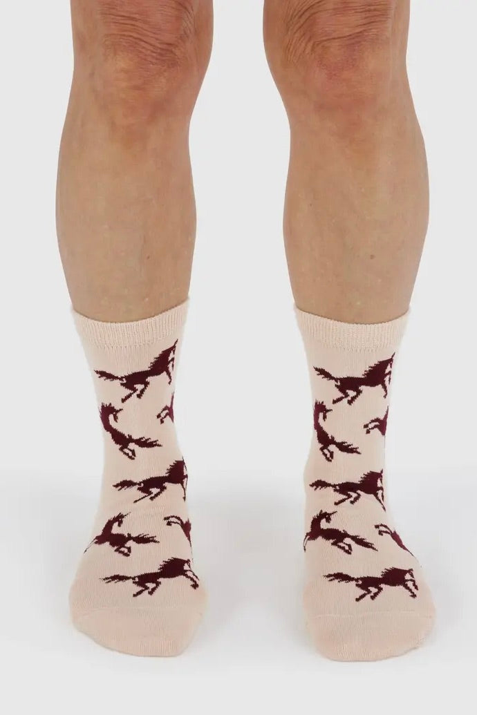 Crew Sock / Horses